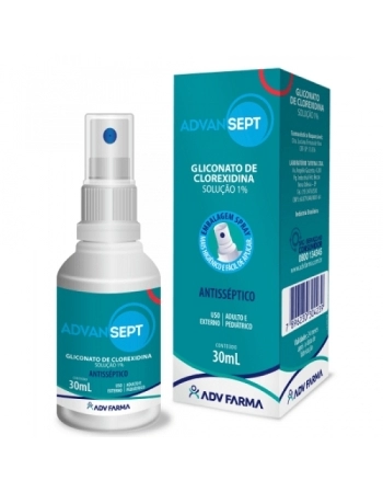 ADVANSEPT GLICONATO CLOREXIDINA 1% 30ML ADV