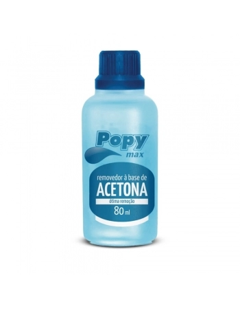 ACETONA REMOVEDOR POPY MAX 80ML C/12 FARMAX