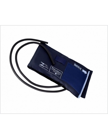 BRACADEIRA NYLON FECHO VELCRO COM MANGUITO G-TECH