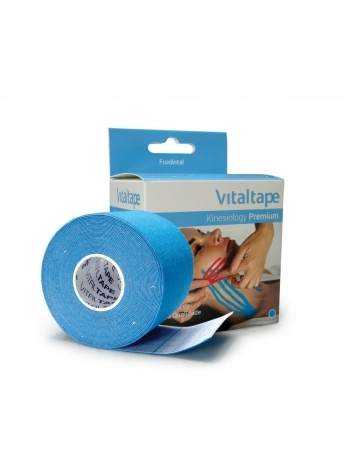 KINESIO TAPE PREMIUM AZUL 5CM X 5M FISIOVITAL