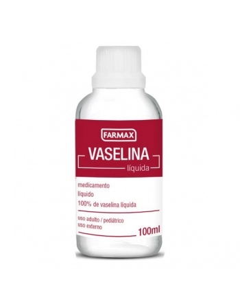 VASELINA LIQUIDA VASEMAX 100ML FARMAX