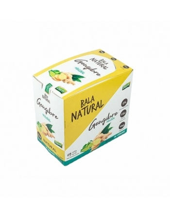BALA DE GENGIBRE NATURAL COM 9UN DORFF