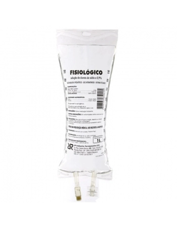 SORO FISIOLOGICO 0,9% INTRAVENOSO 1000ML BOLSA JP