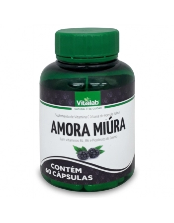 AMORA MIURA 500MG COM 60 CAPS VITALAB