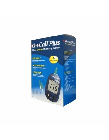 MEDIDOR GLICOSE SIMPLES ON CALL PLUS II