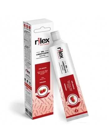 GEL LUBRIFICANTE INTIMO RILEX MORANGO 50G RILEX