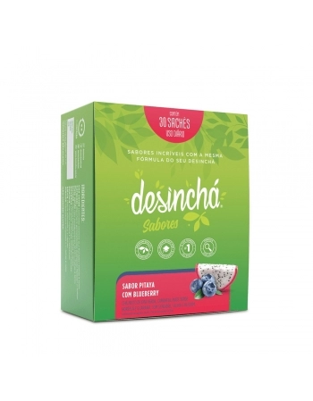 DESINCHA PITAYA E BLUEBERRY COM 30 SACHES DESINCHA