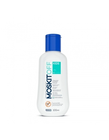 REPELENTE LOCAO KIDS MOSKITOFF 100ML FARMAX