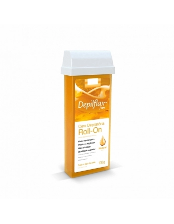 CERA DEPILATORIA ROLL-ON NATURAL 100G DEPILFLAX