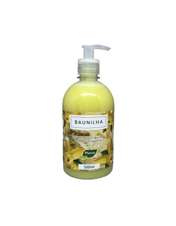 SABONETE LIQUIDO BAUNILHA PUMP 500ML PHARMA PHARMATURA