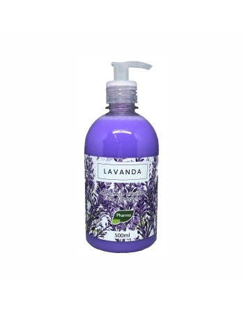 SABONETE LIQ LAVANDA PUMP 500ML PHARMA
