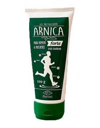 GEL MASSAGEADOR ARNICA FORTE SUCURI 200G