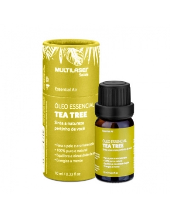 OLEO ESSENCIAL DE TEA TREE (OLEOSIDADE/ENERGIZA) 10ML MULTILASER