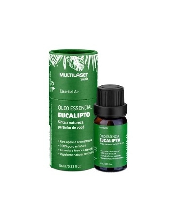 OLEO ESSENCIAL DE EUCALIPTO (FOCO/ATENCAO E REPELENTE) 10ML