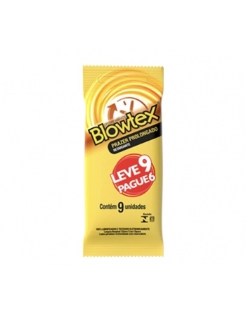 PRESERVATIVO BLOWTEX LV9 PG6 RETARDANTE BLOWTEX
