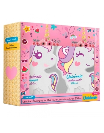 KIT NUTRIEX UNICORNIO+ADESIVO GRATIS SHAMPOO 250ML+CONDICIONADOR 230ML NUTRIEX