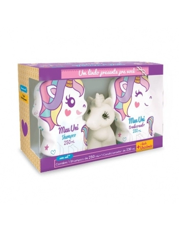 KIT NUTRIEX UNICORNIO BRANCO SHAMPOO 250ML+CONDICIONADOR 230ML NUTRIEX
