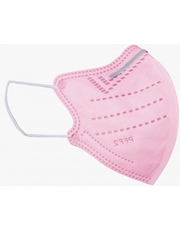 MASCARA ADULTO PFF2 COM 1 UN ROSA BB MEDI COMPANY