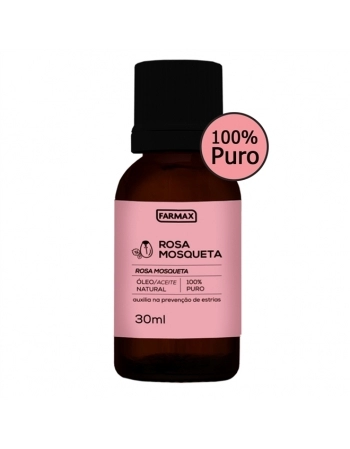 OLEO ROSA MOSQUETA PURO FARMAX 30ML..