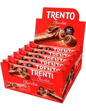 WAFER TRENTO CHOCOLATE COM 16UNX32G TRENTO