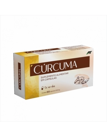CURCUMA 500MG BLISTER COM 60 CAPS EUROFITO