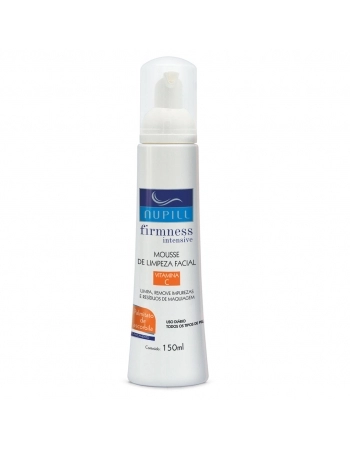 MOUSSE DE LIMPEZA FACIAL VITAMINA C 150ML NUPILL