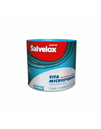 FITA MICROPOROSA 5X4,5 BRANCO SALVELOX CREMER