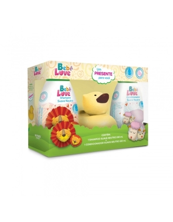 KIT NUTRIEX BEBE LOVE PATO AMARELO SHAMPOO 240ML+CONDICIONADOR 220ML NUTRIEX