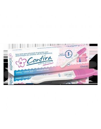 TESTE DE GRAVIDEZ CONFIRA SEMANAS SANFARMA