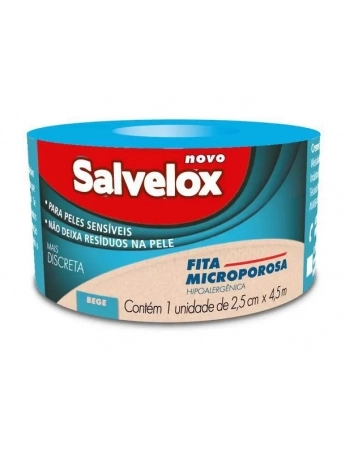 FITA MICROPOROSA 2,5X4,5 BEGE SALVELOX CREMER