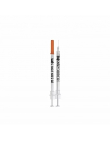 SERINGA INSULINA 1ML 8X0,30 STILLY LINE C/ AGULHA INJEX