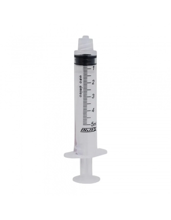 SERINGA 5ML BICO LOCK INJEX