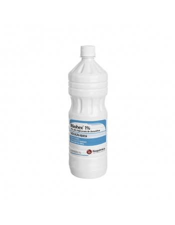 RIOHEX CLOREXIDINA 1% AQUOSO 1 LITRO RIOQUIMICA