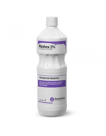 RIOHEX CLOREXIDINA 2% DEGERMANTE 1 LITRO RIOQUIMICA