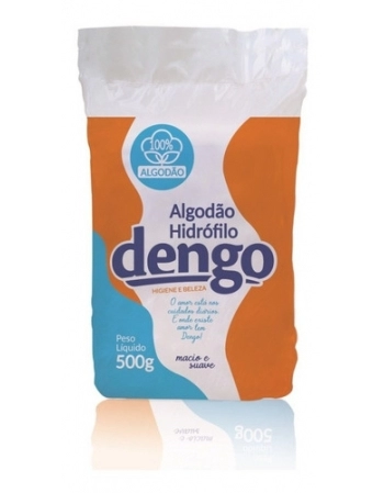 ALGODAO 500G ROLO DENGO MELHORMED MELHOR MED