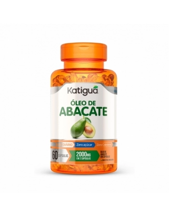 OLEO DE ABACATE 1000MG COM 60 CAPS KATIGUA