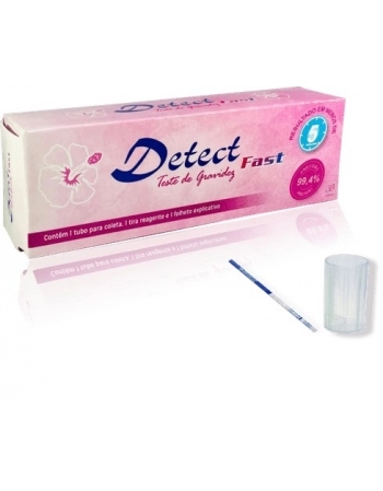 TESTE DE GRAVIDEZ DETECT FAST 3B INDUSTRIA DE PLASTICO