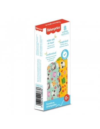 CURATIVO FISHER PRICE ESTAMPADO C/8UN