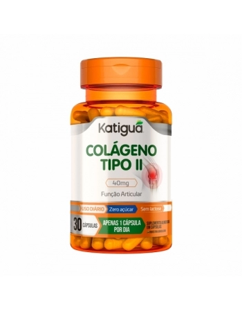 COLAGENO TIPO II 40MG COM 30 CAPS KATIGUA