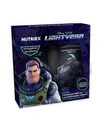 KIT NUTRIEX LIGHTYEAR SHAMPOO 250ML+CONDICIONADOR 230ML