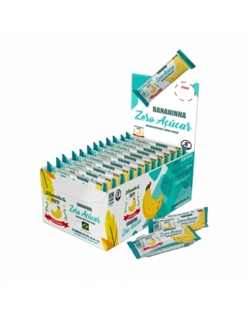 BANANINHA ZERO ACUCAR COM 32X23G BANANINHA OURO