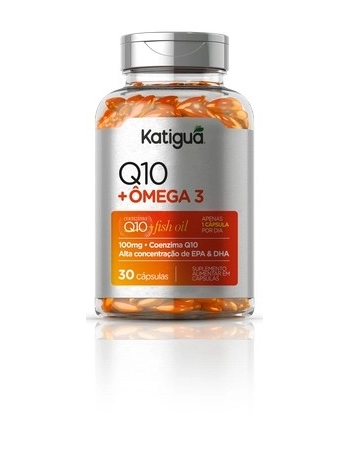 COENZIMA Q10 + OMEGA 3 COM 30 CAPS KATIGUA