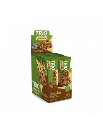 BARRA DE CEREAL TRIO GRANOLA CHOCOLATE C/12