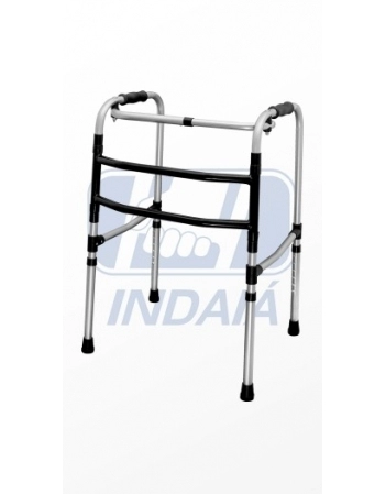 ANDADOR ALUM DOBR ART 3 BARRAS ADULT (ANB3) INDAIA