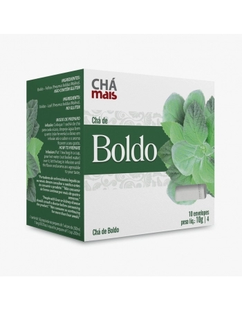 CHA COM 10 SACHES BOLDO 10G CHA MAIS