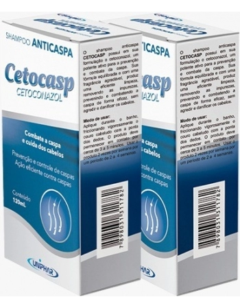 SHAMPOO ANTICASPA CETOCONAZOL 120ML UNIPHAR