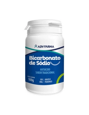 BICARBONATO DE SODIO 100G POTE ADV