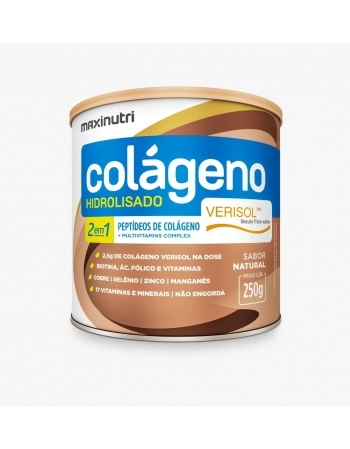 COLAGENO HIDR. 2EM1 250G VERISOL MAXINUTRI