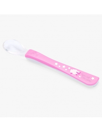 COLHER PONTA SILICONE SPECIAL R7111/01 ROSA LOLLY