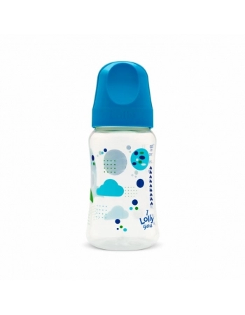MAMADEIRA T2 BICO SILICONE ORTODONTICO 330ML R13268/01 AZUL LOLLY